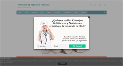 Desktop Screenshot of consultorio-pediatrico.com